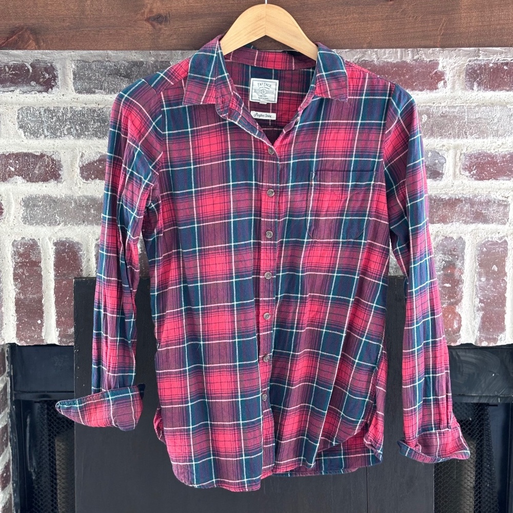 FAT FACE flannel blouse, Great Condition